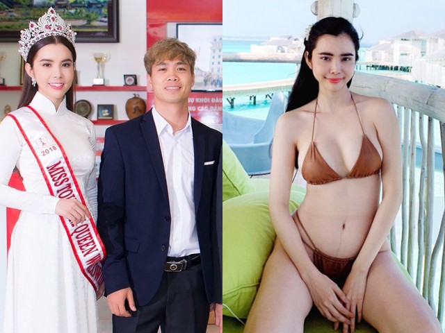 Hoa hậu Đồng Tháp có vòng ba 1m được “ghép đôi” với Công Phượng giờ ra sao?