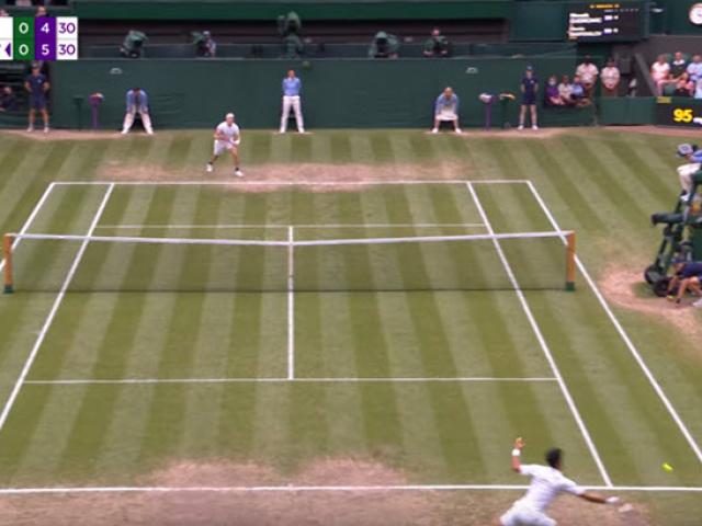 Wimbledon masterpiece: Djokovic defends all over the field to change opponents 