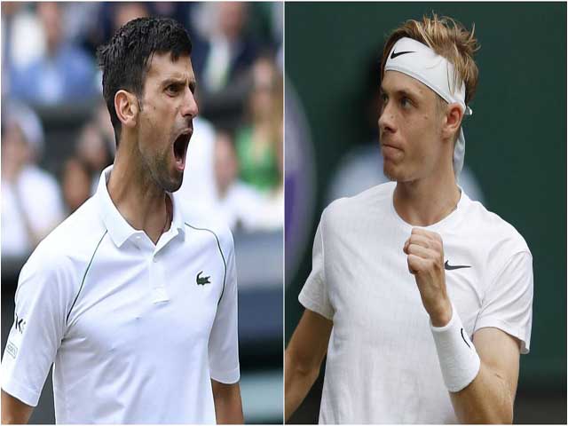 Video tennis Djokovic - Shapovalov: 10 times to save the game, register for the final (Wimbledon Semifinals)