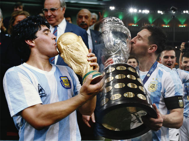 Tranh cãi Messi nếu vô địch World Cup 4 lần liên tiếp vẫn khó sánh ngang Maradona