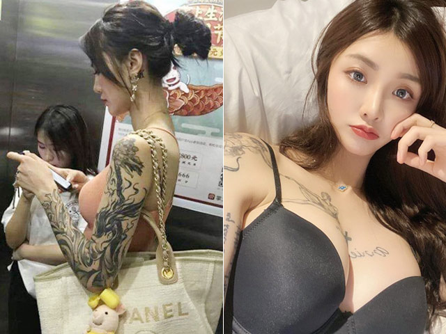 ”Hot girl xăm trổ” bị chụp lén trong thang máy ngày càng xinh đẹp, quyến rũ
