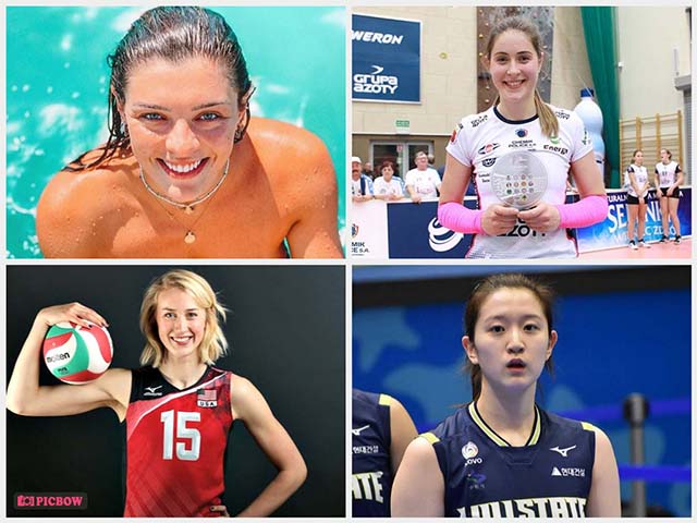 4 volleyball beauties of Korea - USA - Serbia - Brazil competed in the semi-finals of the Tokyo Olympics