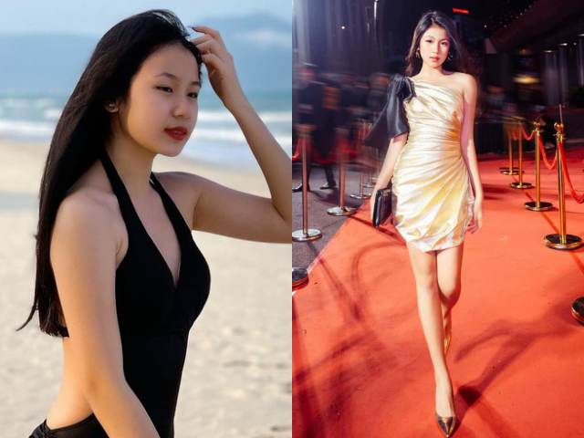 Ái nữ nhà sao Việt ”trổ giò” xinh như Hoa hậu, chiều cao ấn tượng ở tuổi dậy thì