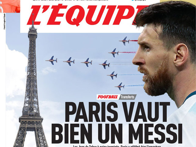 Tin nóng nhất Messi ký hợp đồng với CLB nào, báo Pháp chờ đón ”bom tấn”