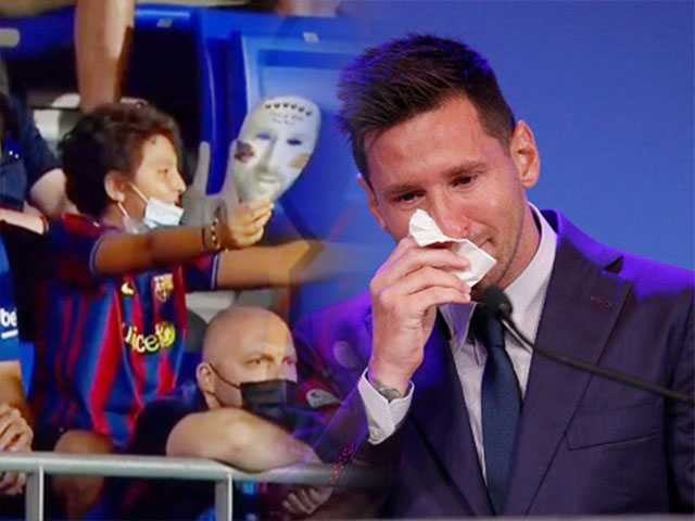 CĐV Barca hô vang tên Messi ở trận thắng tưng bừng trước Ronaldo - Juventus