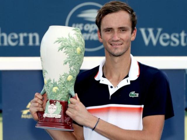 Kết quả phân nhánh tennis Cincinnati Open: Vắng ”BIG 3”, Medvedev làm ”đầu tàu”