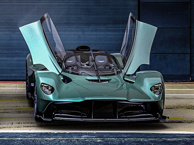 Siêu phẩm Aston Martin Valkyrie mui trần ra mắt toàn cầu