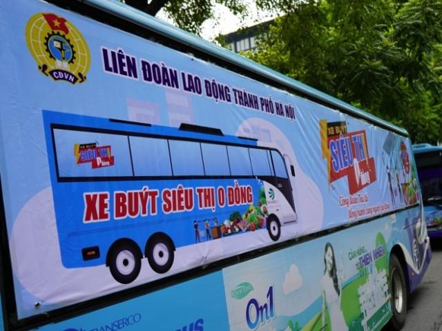 Hà Nội cho phép bán hàng thiết yếu lưu động bằng ô tô, xe buýt