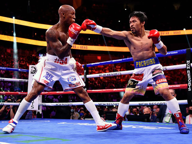 Legendary Pacquiao reappears after 2 years: 8 punches 1, lost WBA championship