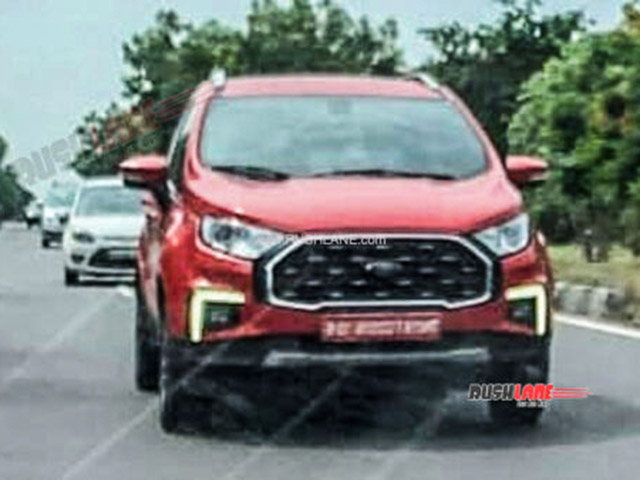 Ford Ecosport bản nâng cấp chạy thử tại Ấn Độ