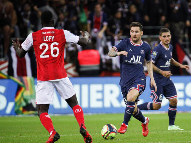 Kết quả Reims - PSG: Cú đúp Mbappe, mừng quà Messi ra mắt (Vòng 4 Ligue 1)