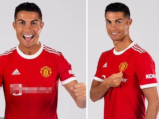 Lộ ảnh Ronaldo mặc áo MU cực chất, triệu fan ”Quỷ đỏ” vui mừng