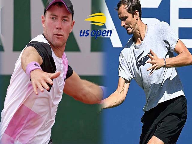 Video tennis Koepfer - Medvedev: 3 set tốc hành, số 2 thế giới thị uy