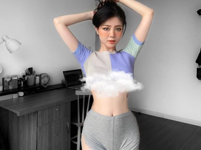 Hot streamer Ba Vì “Trang Chuối” gặp lỗi nhạy cảm vì chiếc quần thun ngắn?