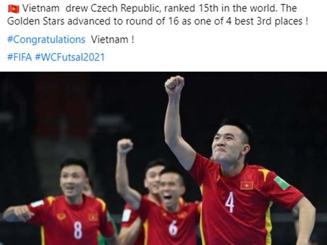 Fan Đông Nam Á tự hào Futsal Việt Nam tái hiện kỳ tích World Cup, FIFA cảnh báo