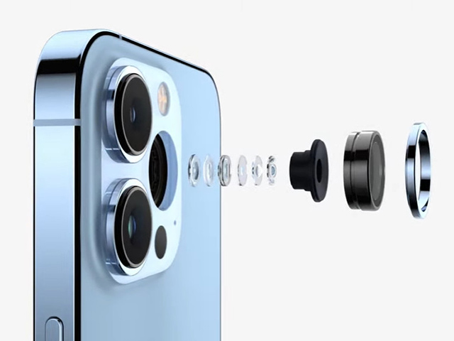 Vén màn bí mật camera bên trong iPhone 13 Pro Max