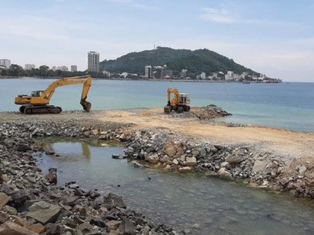 Ngỡ ngàng trước dự án lấp biển "khủng" giữa Vũng Tàu