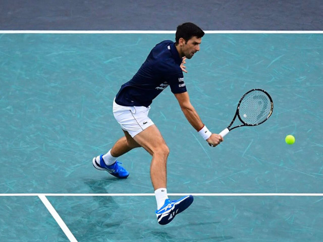 Video, kết quả tennis Djokovic - Shapovalov: 2 set đẳng cấp, đăng quang xứng đáng (CK Paris Masters)