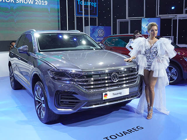 Volkswagen Touareg trưng bày tại VMS 2019 không bị tiêu hủy