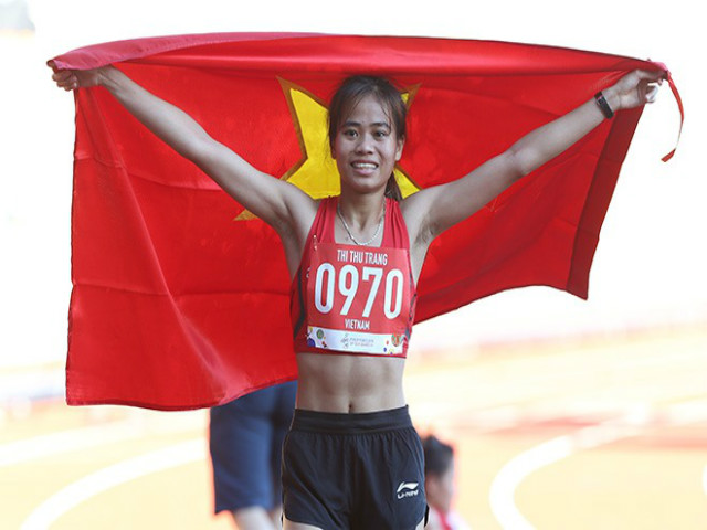 Phạm Thị Thu Trang “đóng thế” giành HCV chạy 10.000m khiến đối thủ choáng