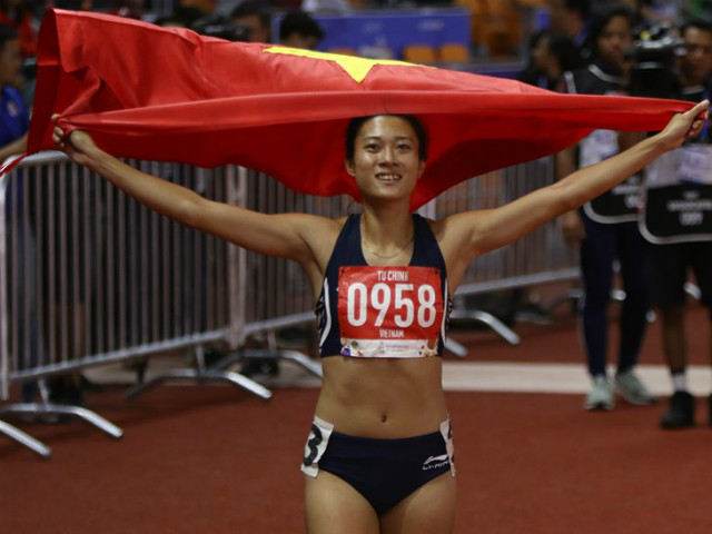 ”Nữ hoàng tốc độ” Tú Chinh giành HCV 100m: Vượt sao nhập tịch từ Mỹ