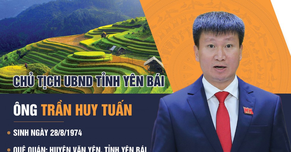 Chân dung Chủ tịch UBND tỉnh Yên Bái Trần Huy Tuấn