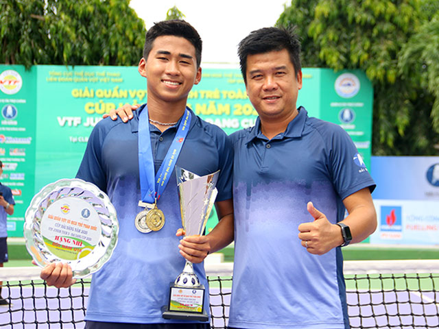 Young Vietnamese tennis star wants to beat Ly Hoang Nam to become No. 1