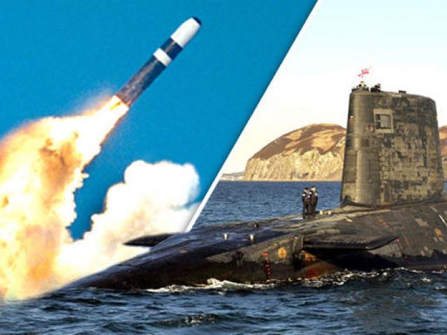 UK: HMS Submarine Nuclear Missile Officer 