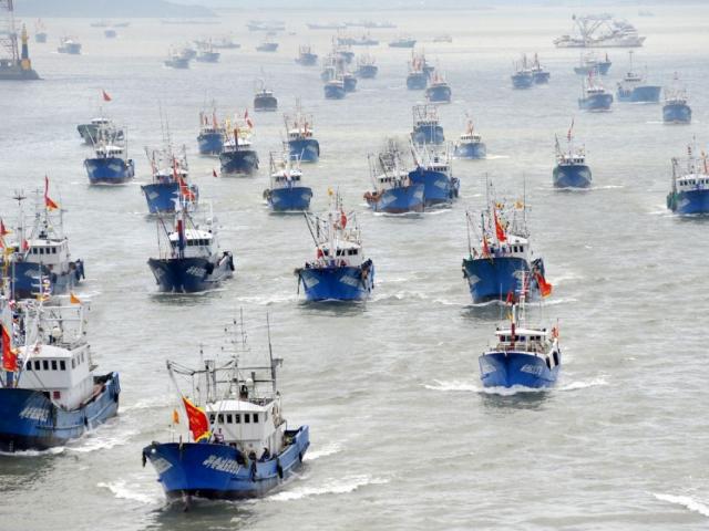 Thousands of Chinese fishing boats appeared in the waters of Japan, Beijing 