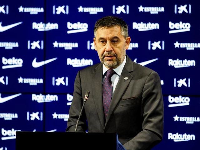 ”Ông trùm” Bartomeu từ chức, công bố gây sốc Barca dự giải đấu mới