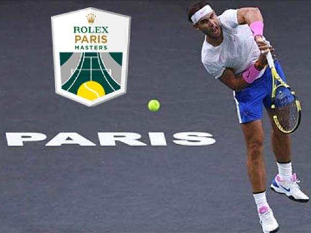 Kết quả thi đấu giải tennis giải Paris Masters 2020