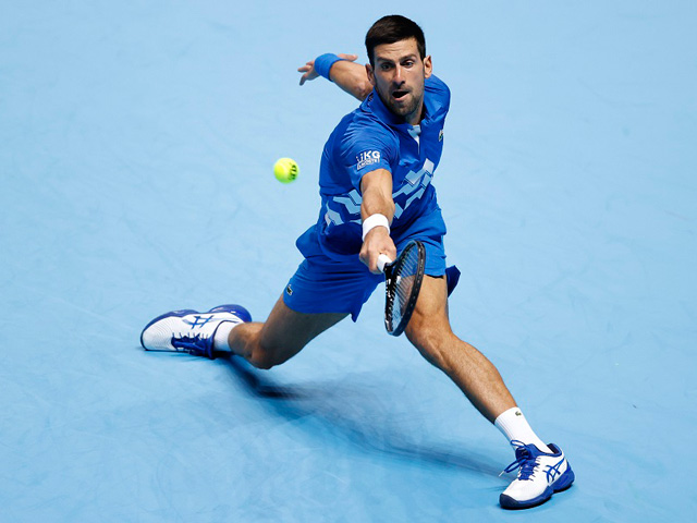 Tennis video Djokovic - Schwartzman: Upstream, speed 80 minutes (ATP Finals)