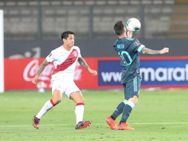 Video highlighting the Peru-Argentina match: Messi is active, close to Brazil