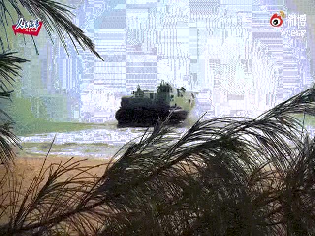 Video: The Chinese army frantically conducts amphibious exercises to occupy the island, 