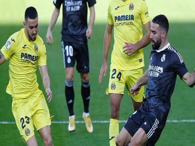 Video highlighting the Villarreal - Real Madrid match: Initial surprise point, set penalty