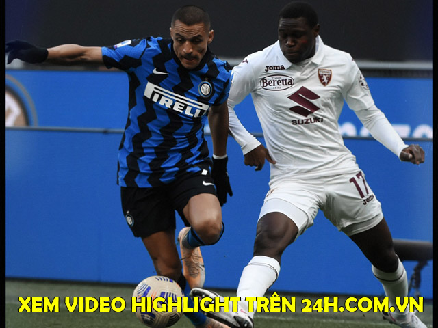 Video highlighting Inter Milan - Torino match: Lukaku is brilliant, amazing upstream