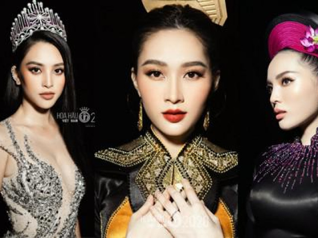 Ảnh hậu trường đẹp 'gây thương nhớ' của Tiểu Vy và Đặng Thu Thảo ở HHVN 2020