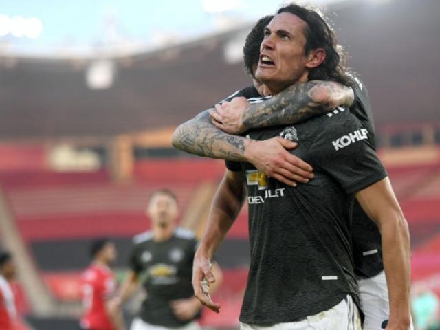 MU upstream 3-2 Southampton: Choking Cavani established an 18-year miracle