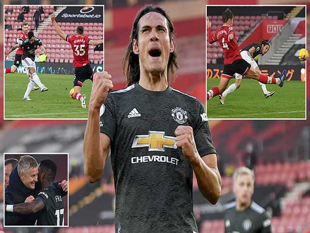 Shocked by MU's public goods: Cavani broke the 