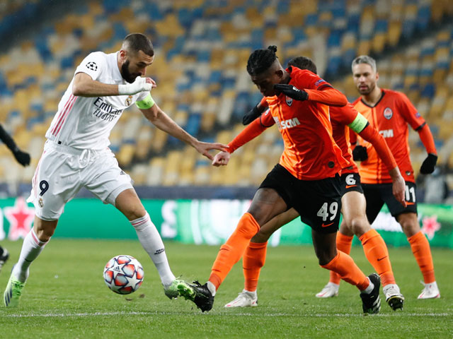 Shakhtar Donetsk - Real Madrid: Total helplessness, 