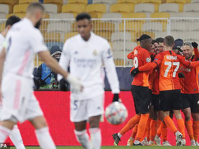 Shakhtar Donetsk Football Live - Real Madrid: No more goals (time out)