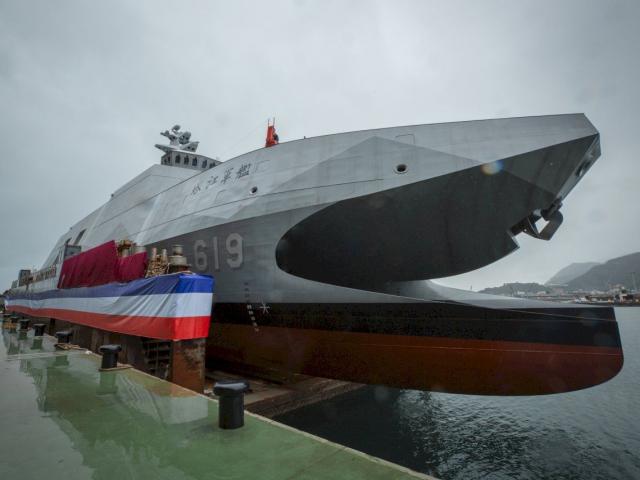 Đài Loan ra mắt tàu chiến ”sát thủ tàu sân bay”, chuyên dùng đối phó Trung Quốc