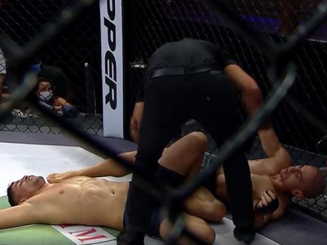 Strangely, the MMA fighter knocked out unconscious still wins the World Championship