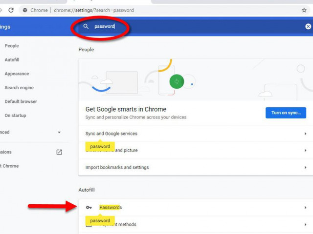 How to delete saved passwords on Google Chrome?