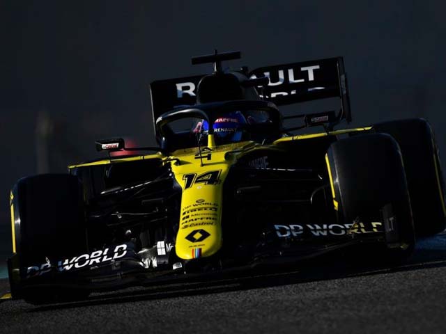 F1 racing, post-season test: Alonso 