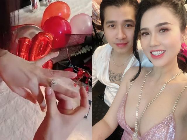 Chị gái Ngọc Trinh được chồng trẻ tặng nhẫn kim cương khủng trong ngày sinh nhật