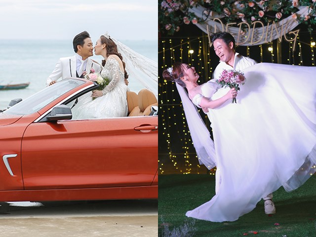 Quý Bình lái xe sang, làm hành động bất ngờ với vợ doanh nhân trong tiệc cưới ở Phú Quốc