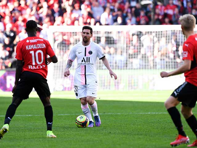 Video bóng đá Rennes - PSG: Messi lỡ siêu phẩm, 2 ”cú đấm” choáng váng (Vòng 9 Ligue 1)