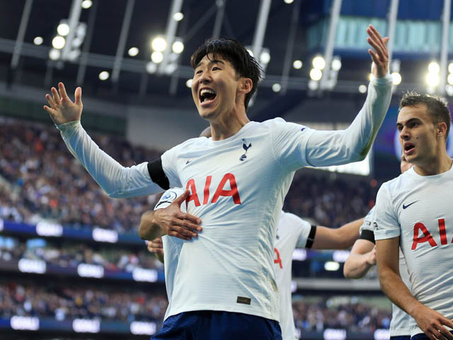 Son Heung Min tỏa sáng giúp Tottenham thắng trở lại, sánh ngang huyền thoại MU
