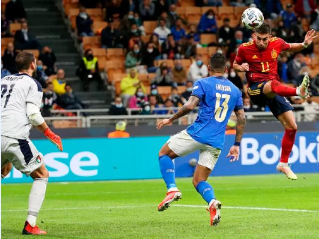 ĐT Tây Ban Nha khiến Italia đứt mạch bất bại, đón tin dữ sau bán kết Nations League 7 Video bóng đá Italia - Tây Ban Nha: Hiệp 1 bùng nổ, cú đúp xuất thần (Bán kết Nations League)